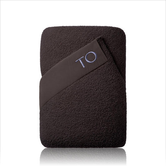 NENNE BLANKET - BROWN